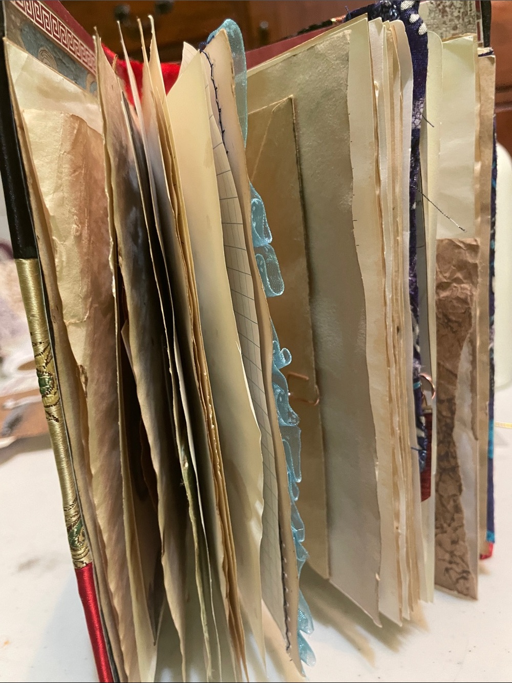 Handmade Custom junk journal for Dazzlindiamond only - Picture 3 of 4